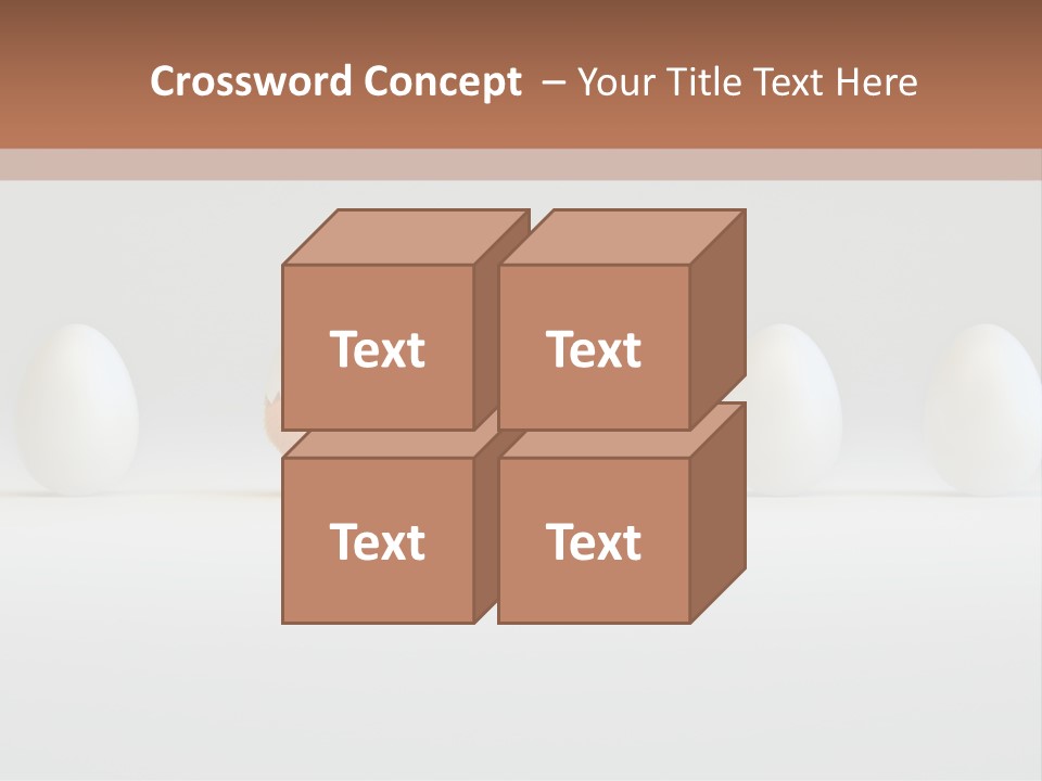 Fluffy Chick Yellow PowerPoint Template