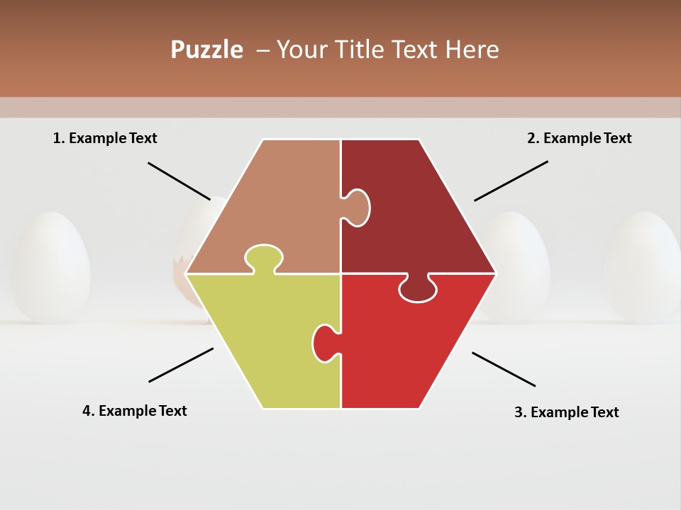 Fluffy Chick Yellow PowerPoint Template