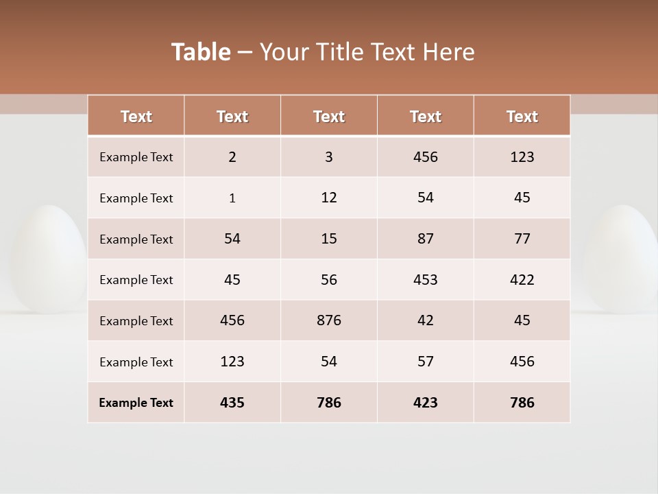 Fluffy Chick Yellow PowerPoint Template