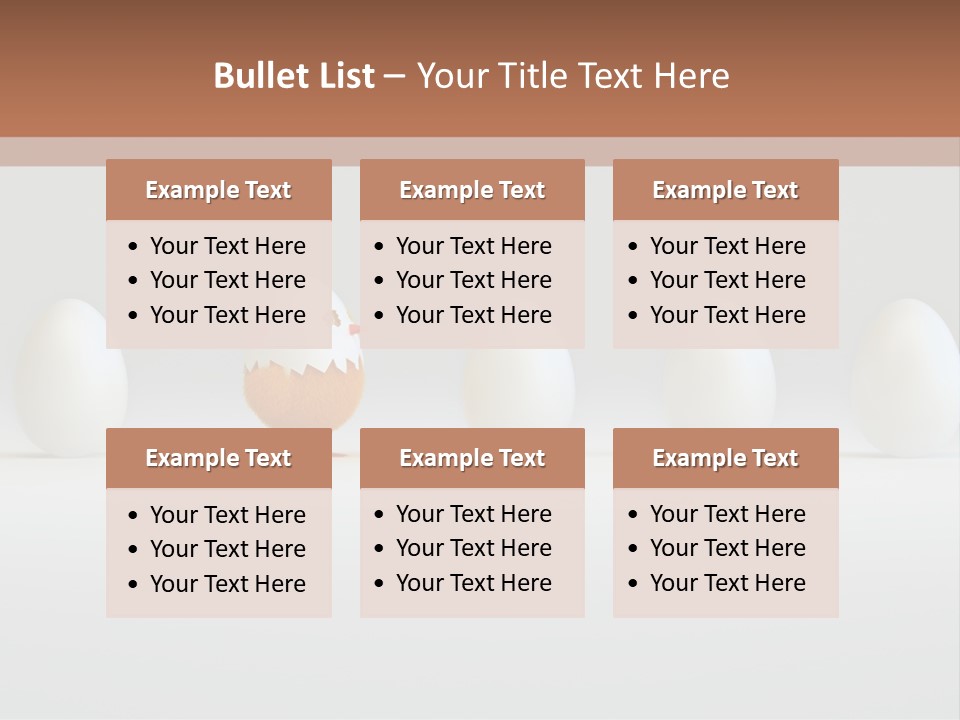 Fluffy Chick Yellow PowerPoint Template