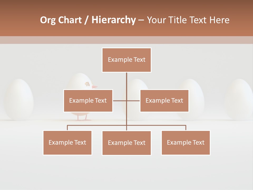 Fluffy Chick Yellow PowerPoint Template