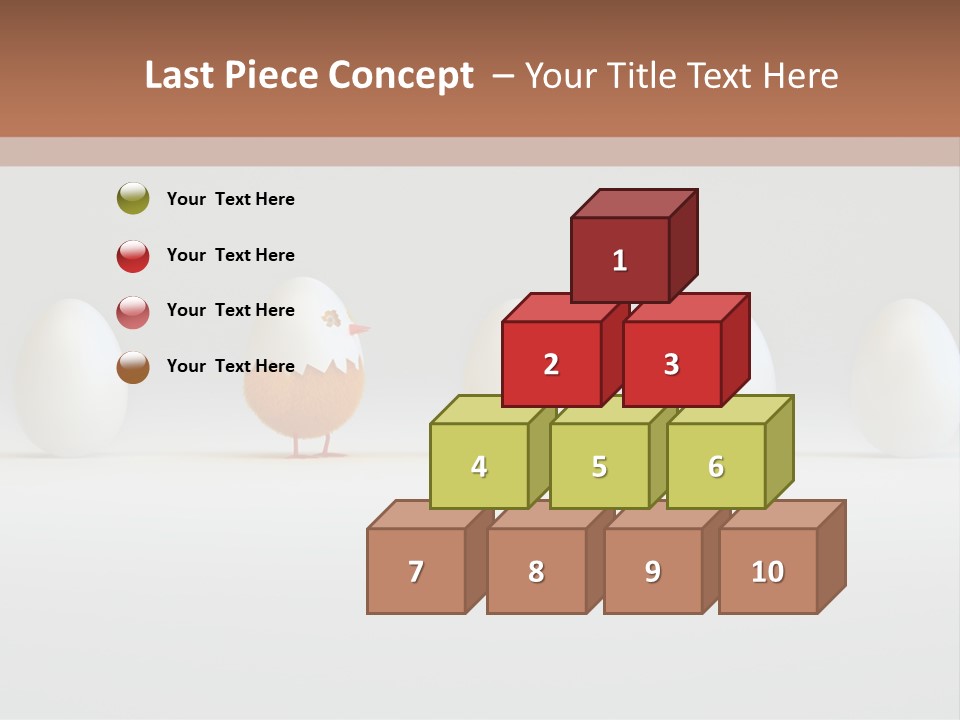 Fluffy Chick Yellow PowerPoint Template