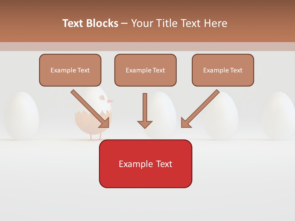 Fluffy Chick Yellow PowerPoint Template