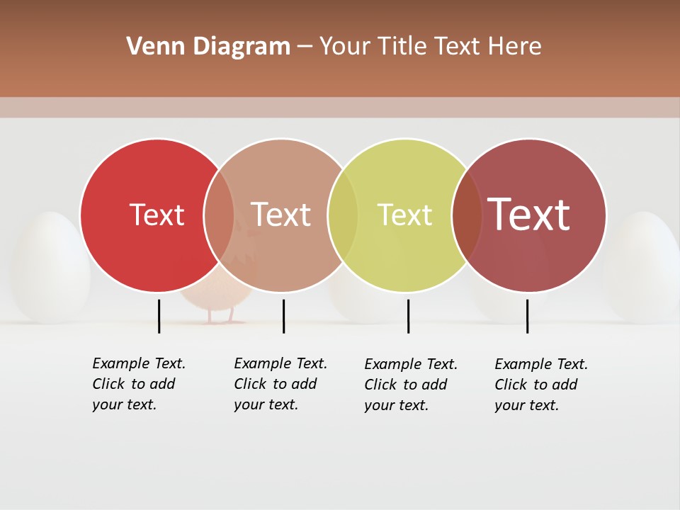 Fluffy Chick Yellow PowerPoint Template