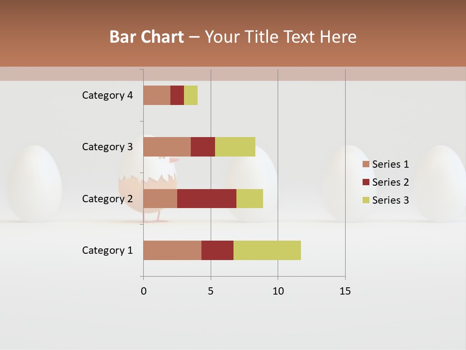 Fluffy Chick Yellow PowerPoint Template