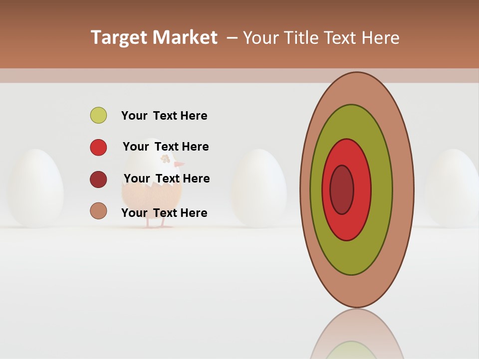 Fluffy Chick Yellow PowerPoint Template