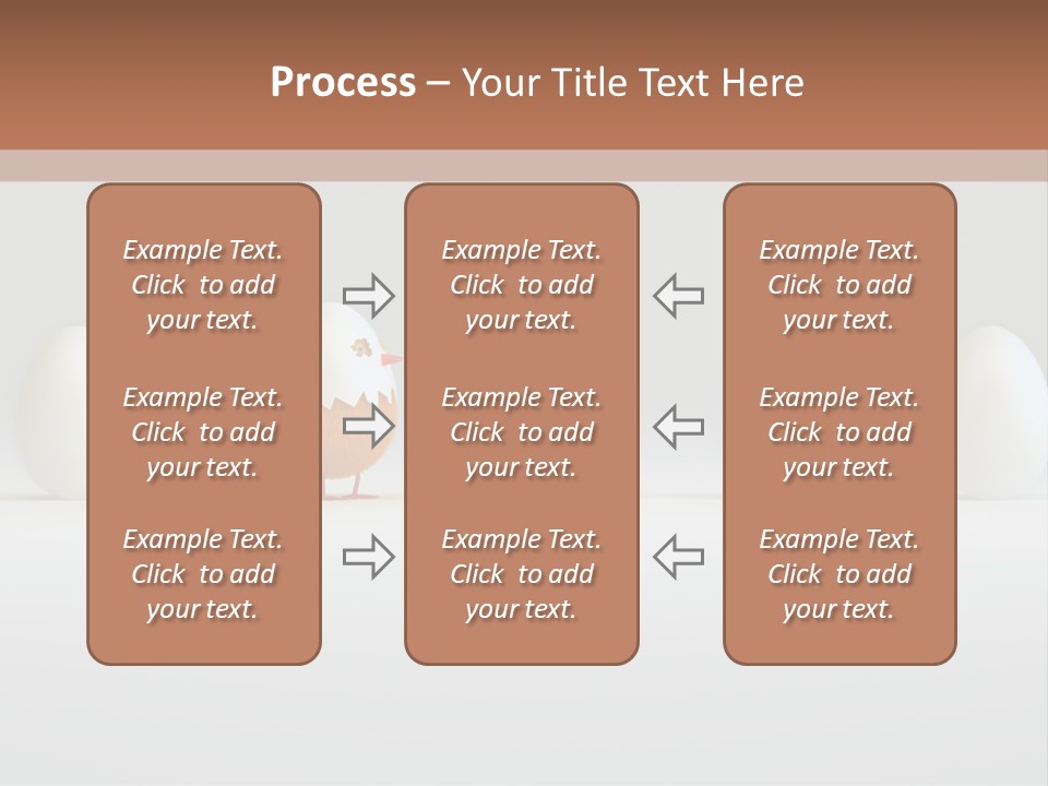 Fluffy Chick Yellow PowerPoint Template