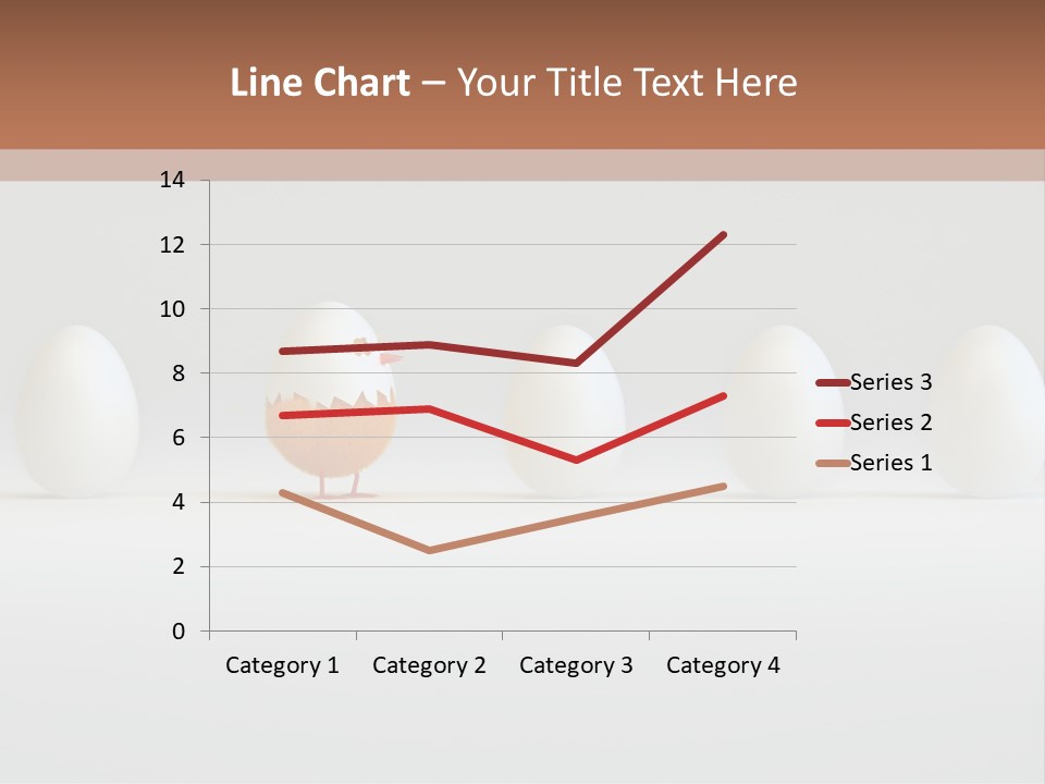 Fluffy Chick Yellow PowerPoint Template
