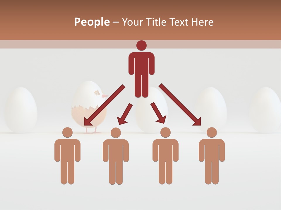 Fluffy Chick Yellow PowerPoint Template