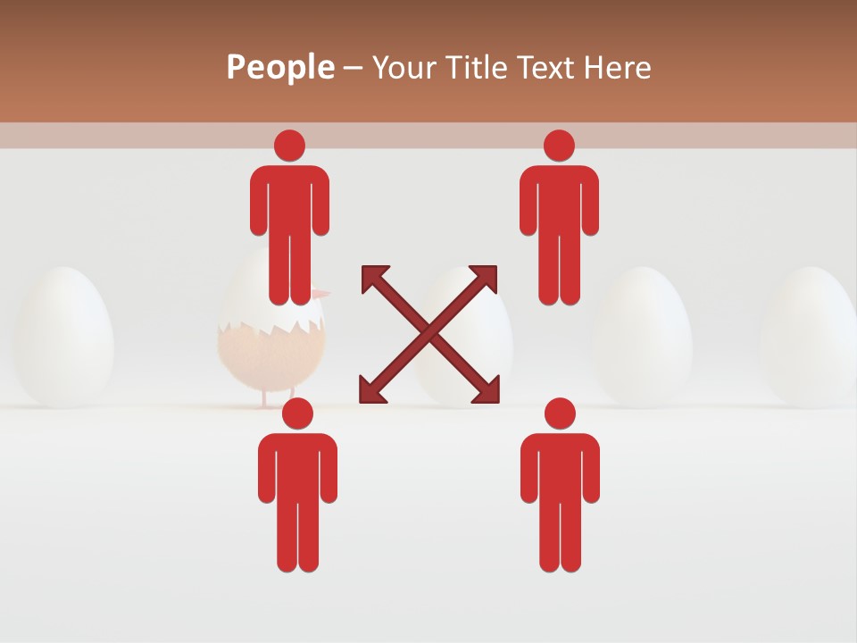 Fluffy Chick Yellow PowerPoint Template