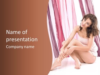 Care Cheerful Spa PowerPoint Template