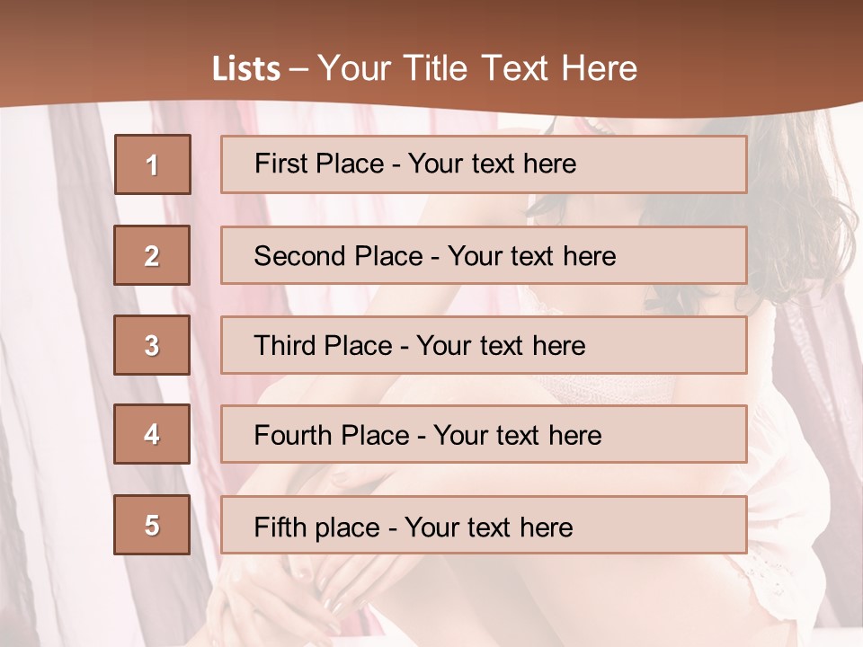 Care Cheerful Spa PowerPoint Template