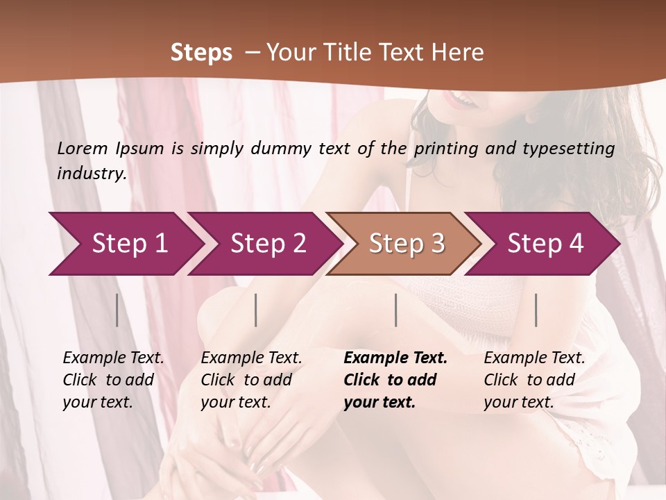 Care Cheerful Spa PowerPoint Template