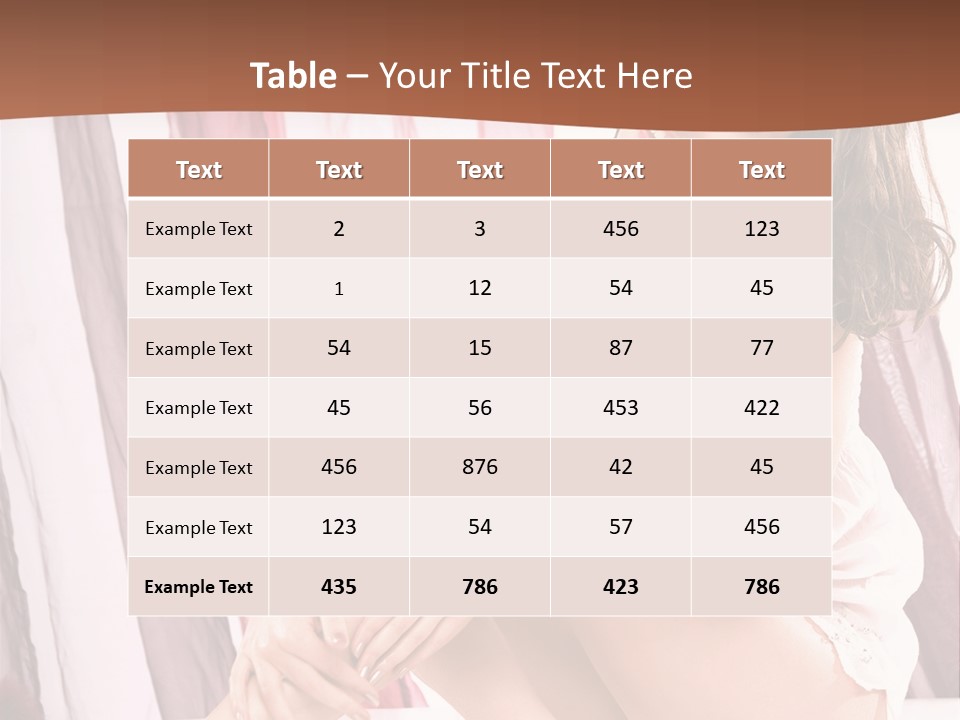 Care Cheerful Spa PowerPoint Template