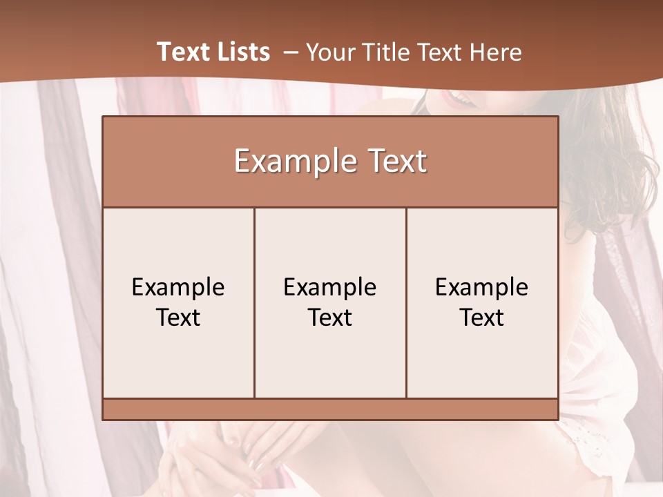 Care Cheerful Spa PowerPoint Template