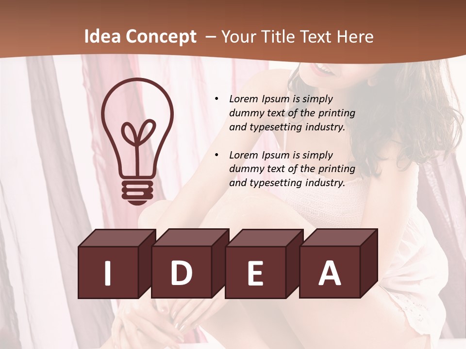 Care Cheerful Spa PowerPoint Template