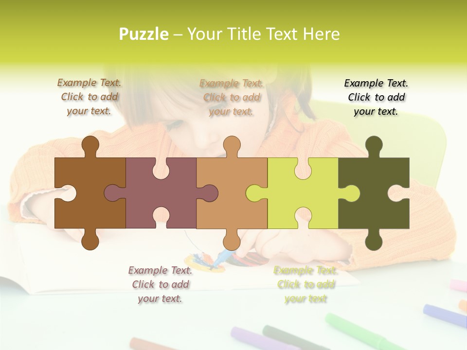 Beautiful Curtain Innocence PowerPoint Template