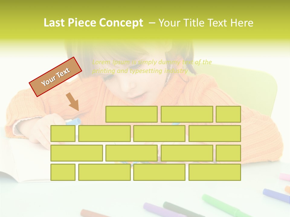 Beautiful Curtain Innocence PowerPoint Template