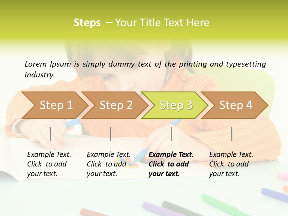 Beautiful Curtain Innocence PowerPoint Template