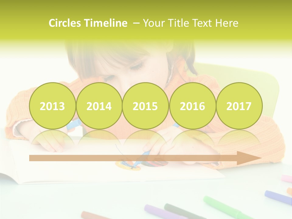 Beautiful Curtain Innocence PowerPoint Template