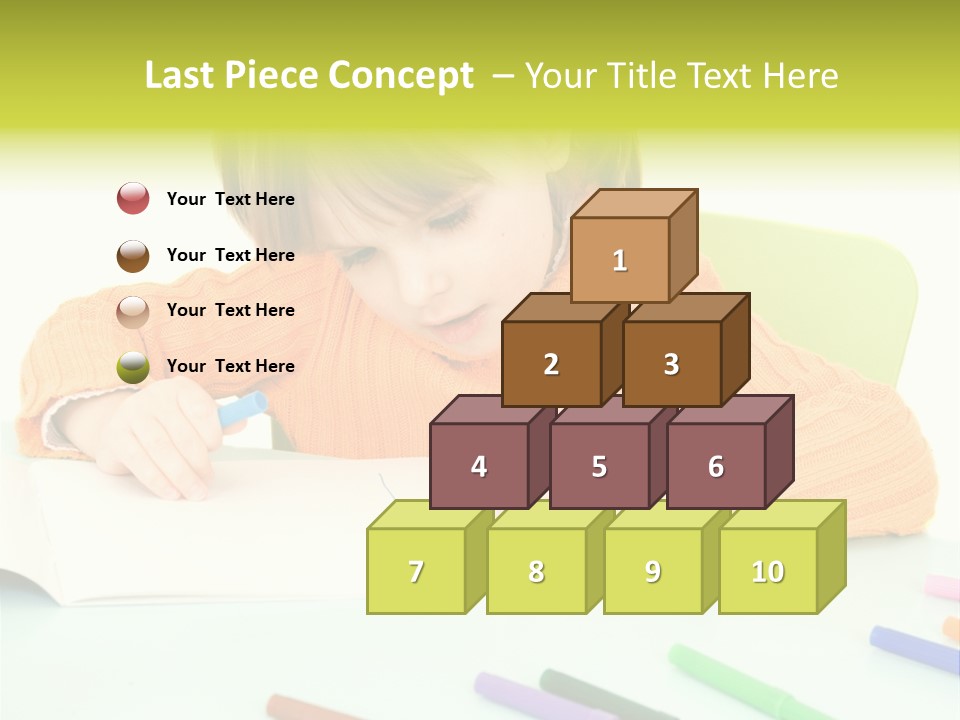 Beautiful Curtain Innocence PowerPoint Template