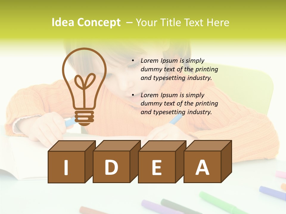 Beautiful Curtain Innocence PowerPoint Template