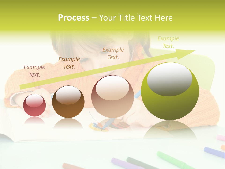 Beautiful Curtain Innocence PowerPoint Template