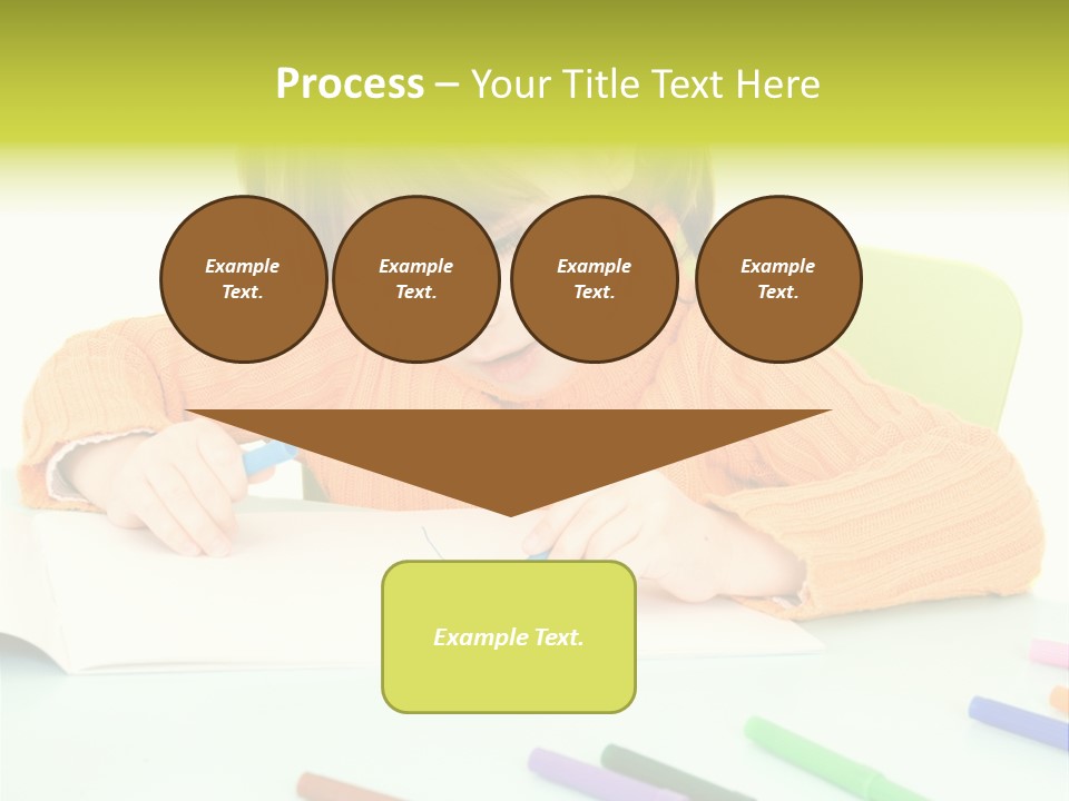 Beautiful Curtain Innocence PowerPoint Template