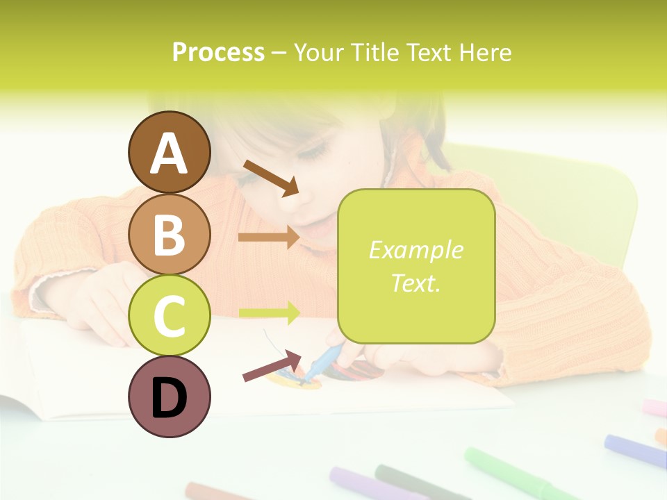 Beautiful Curtain Innocence PowerPoint Template