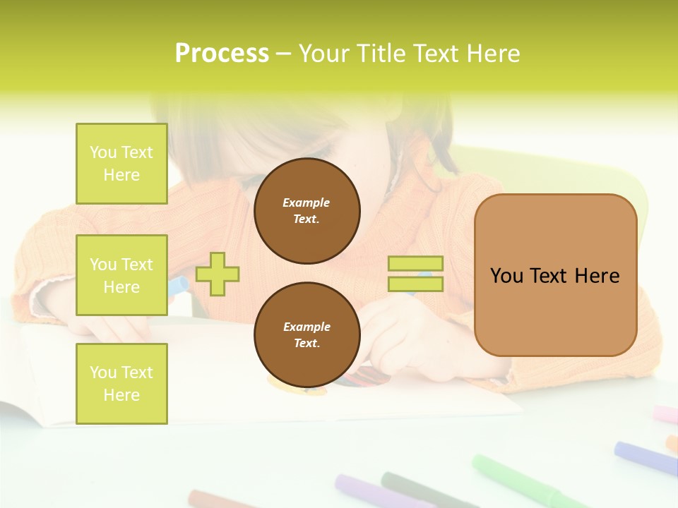 Beautiful Curtain Innocence PowerPoint Template