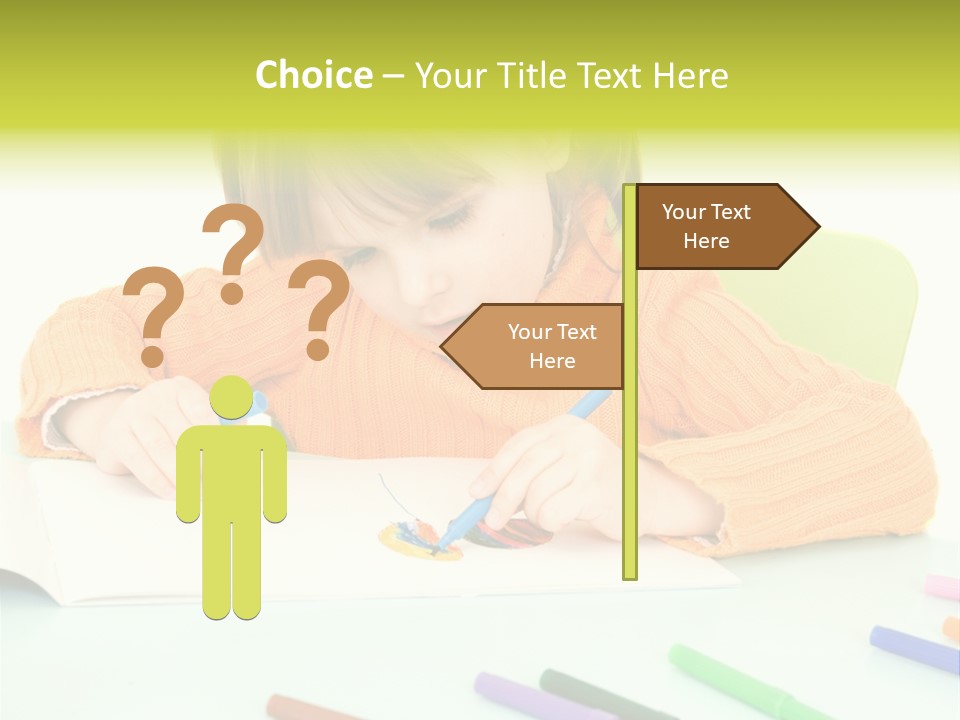 Beautiful Curtain Innocence PowerPoint Template