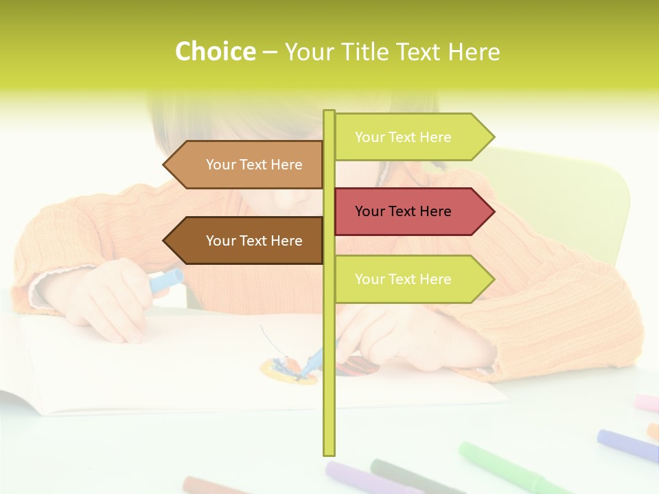 Beautiful Curtain Innocence PowerPoint Template