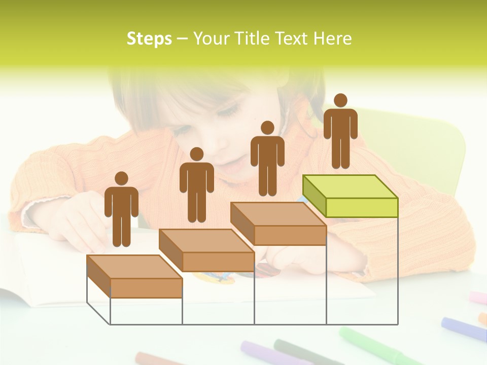 Beautiful Curtain Innocence PowerPoint Template