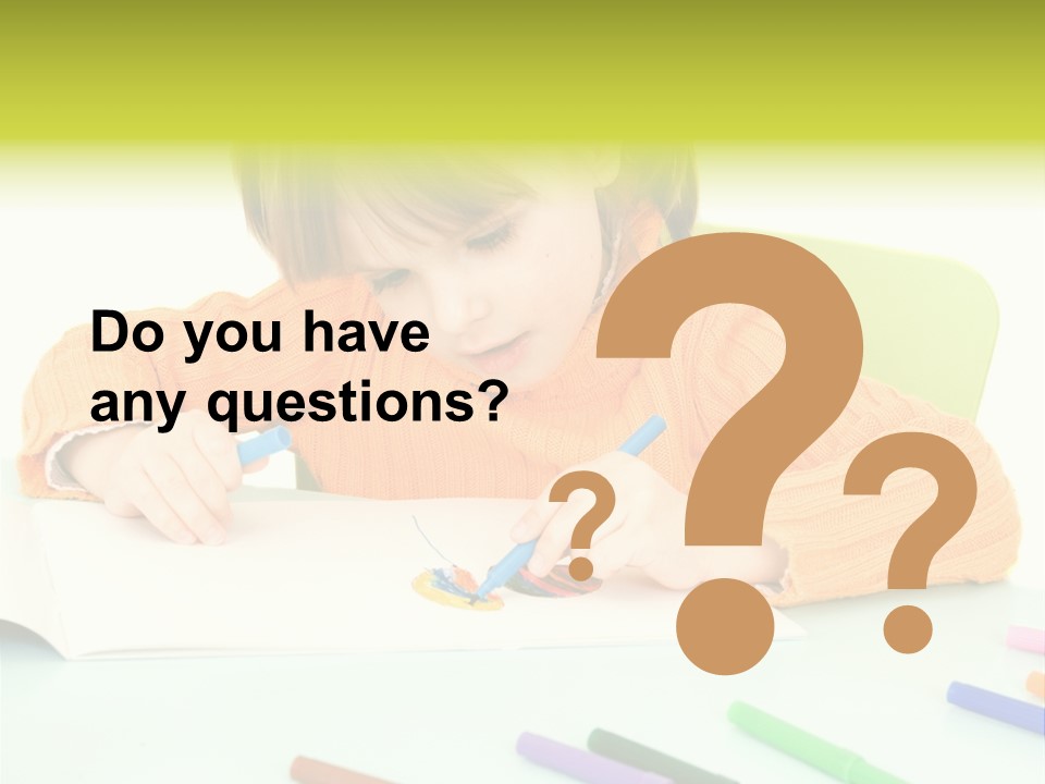 Beautiful Curtain Innocence PowerPoint Template