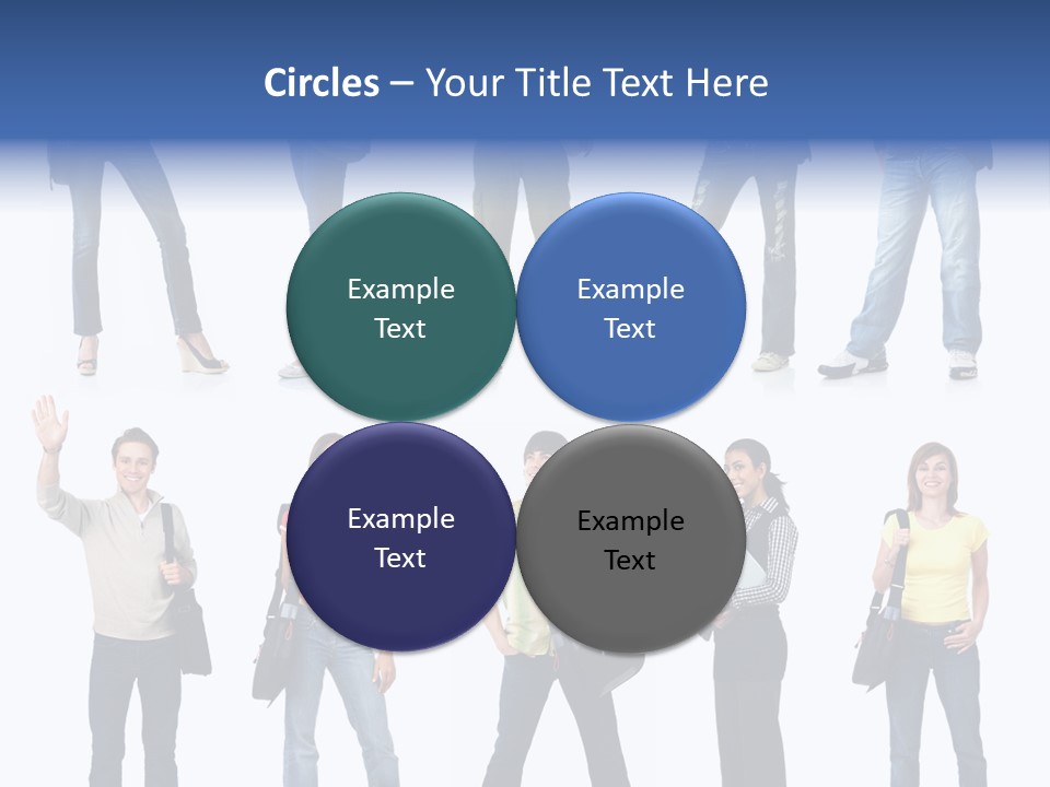 White Woman Book PowerPoint Template