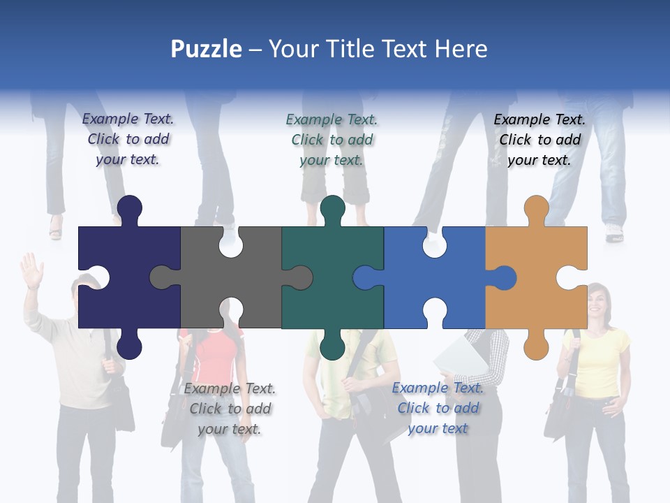 White Woman Book PowerPoint Template