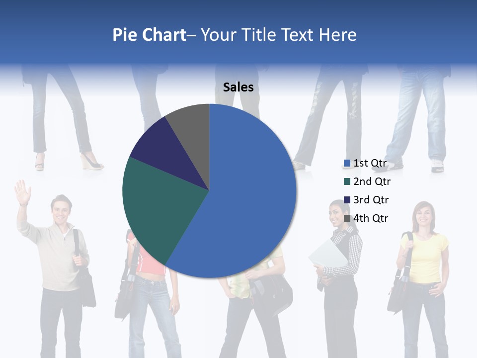 White Woman Book PowerPoint Template