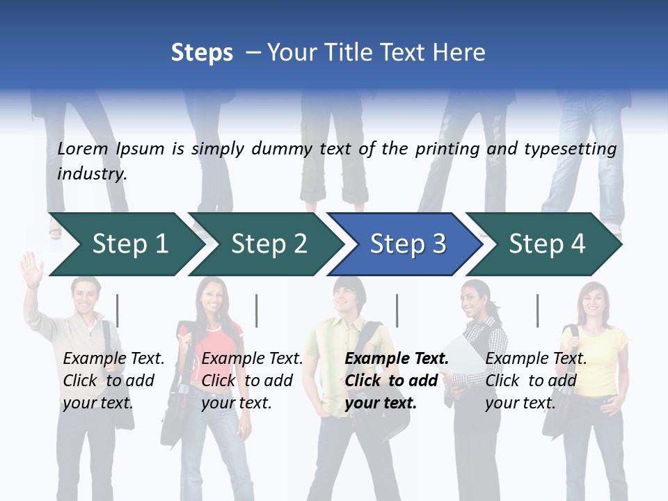 White Woman Book PowerPoint Template