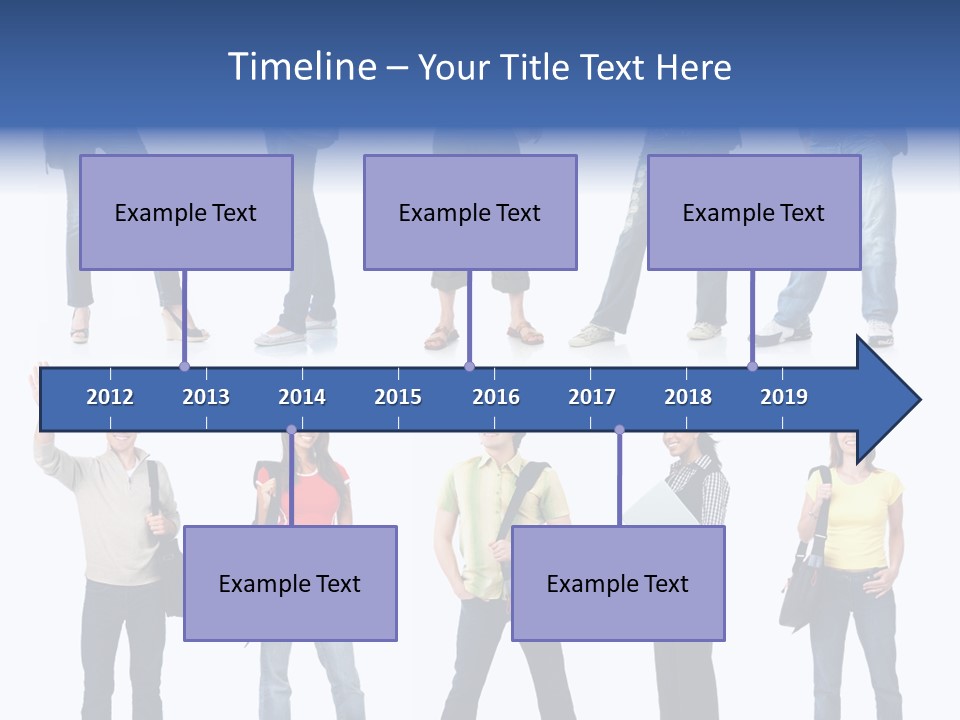 White Woman Book PowerPoint Template