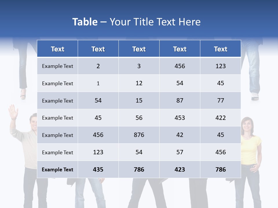 White Woman Book PowerPoint Template