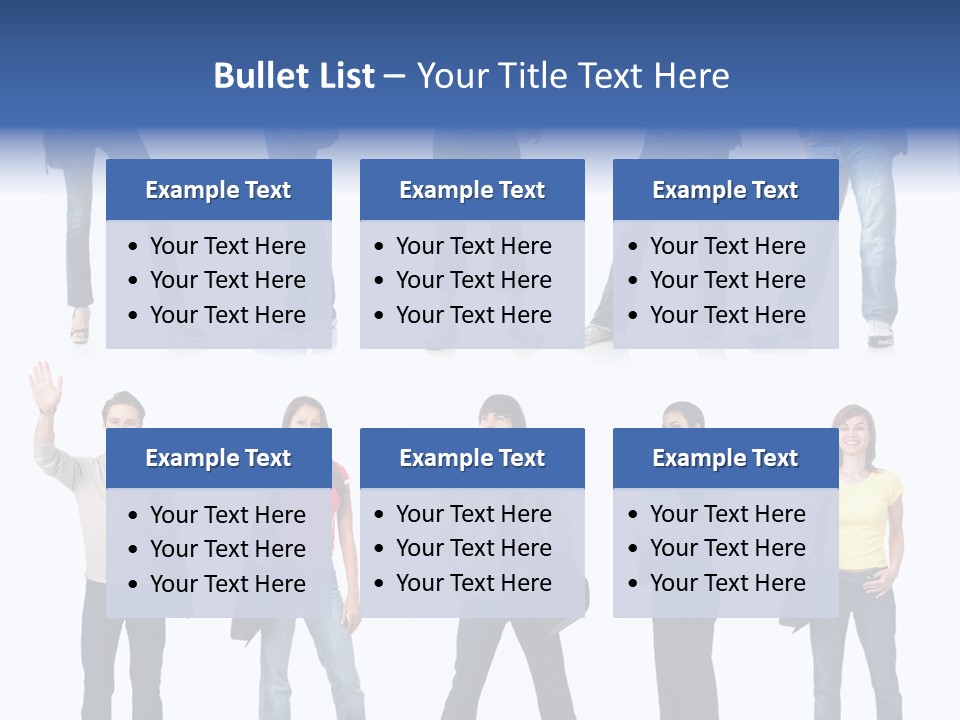 White Woman Book PowerPoint Template