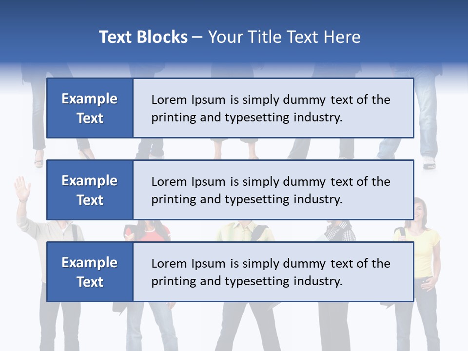 White Woman Book PowerPoint Template