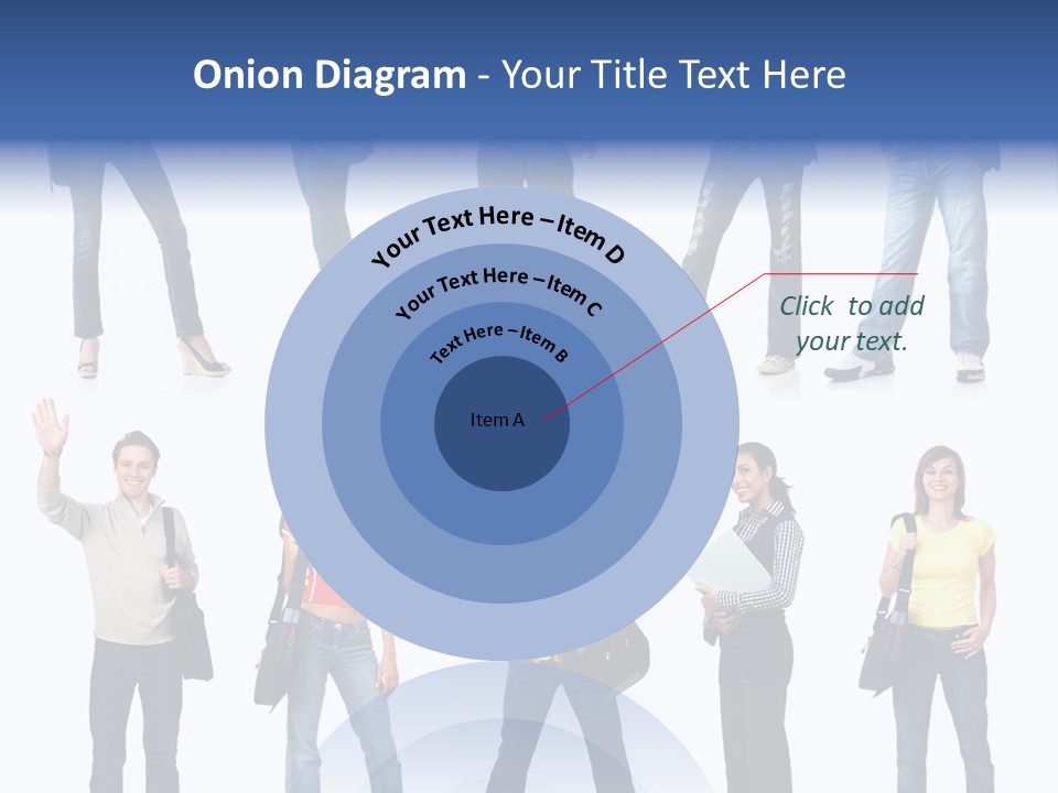 White Woman Book PowerPoint Template