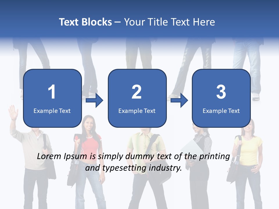 White Woman Book PowerPoint Template