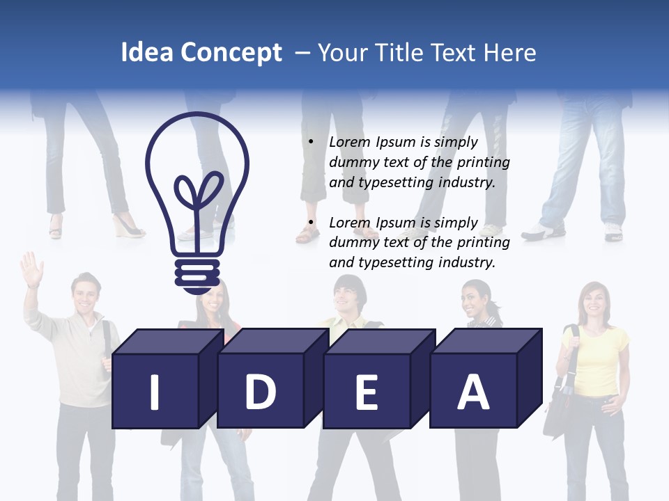 White Woman Book PowerPoint Template