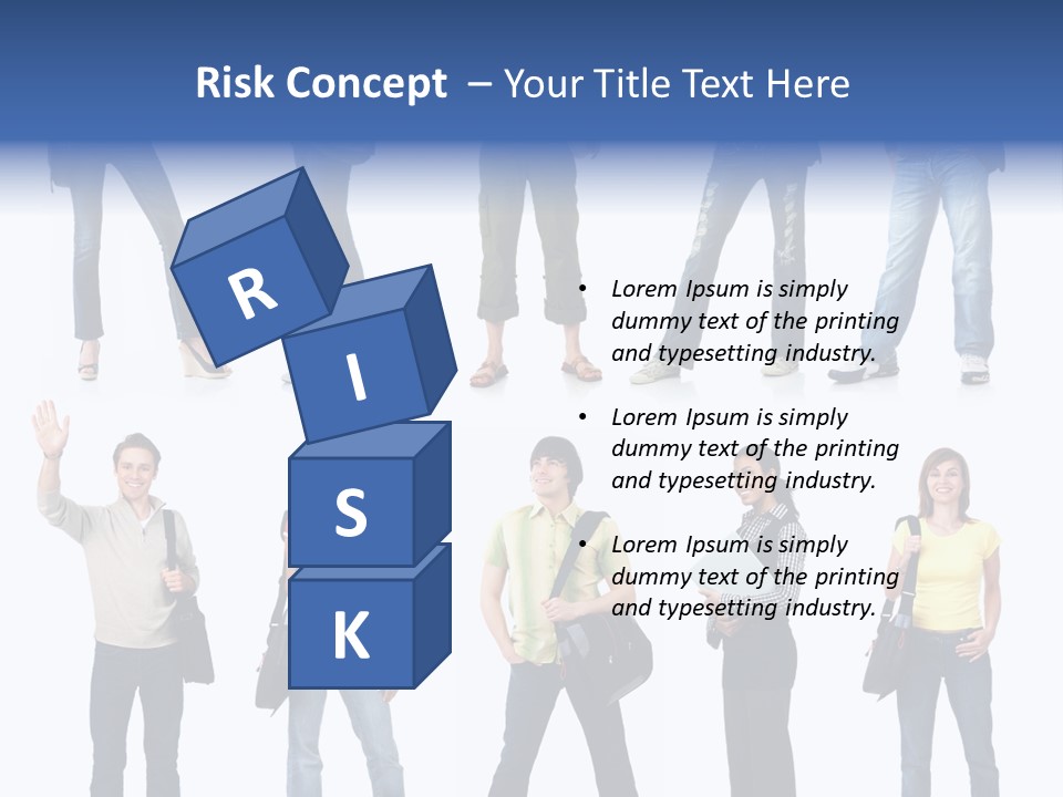 White Woman Book PowerPoint Template