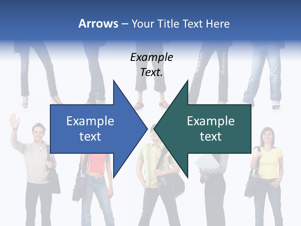 White Woman Book PowerPoint Template