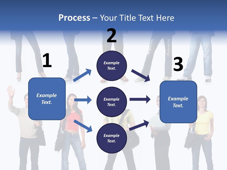 White Woman Book PowerPoint Template