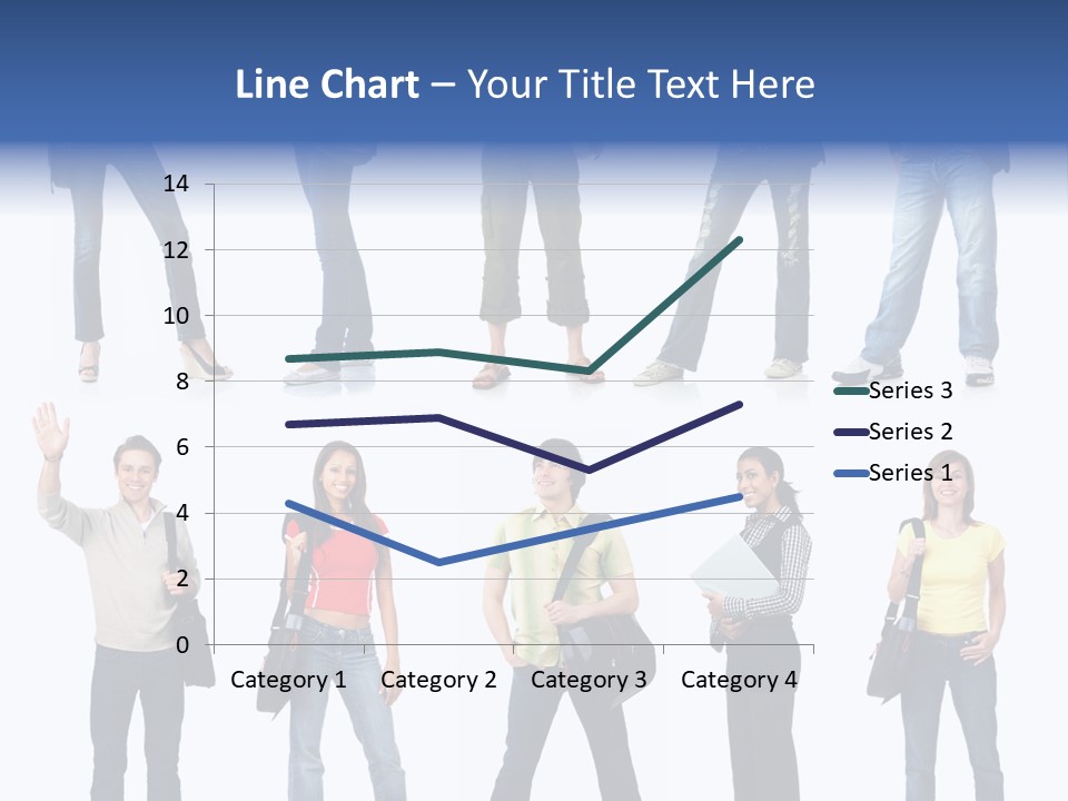 White Woman Book PowerPoint Template