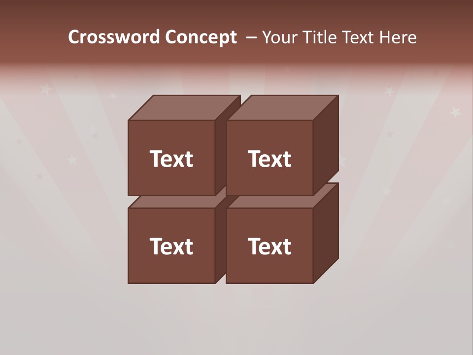 Top Stripes Spotlights PowerPoint Template